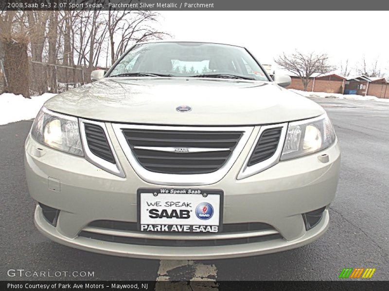 Parchment Silver Metallic / Parchment 2008 Saab 9-3 2.0T Sport Sedan