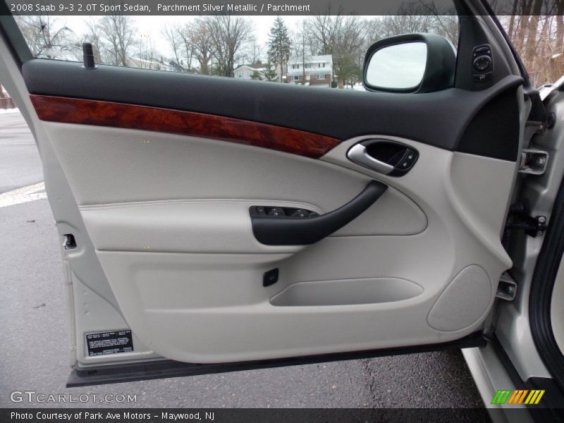 Parchment Silver Metallic / Parchment 2008 Saab 9-3 2.0T Sport Sedan
