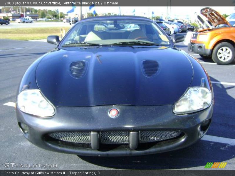 Anthracite Black Mica / Oatmeal 2000 Jaguar XK XKR Convertible
