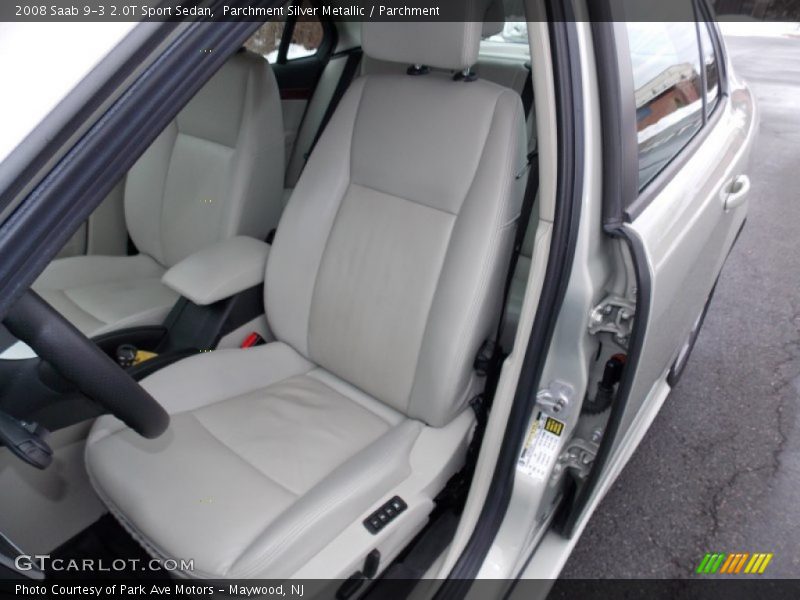 Parchment Silver Metallic / Parchment 2008 Saab 9-3 2.0T Sport Sedan