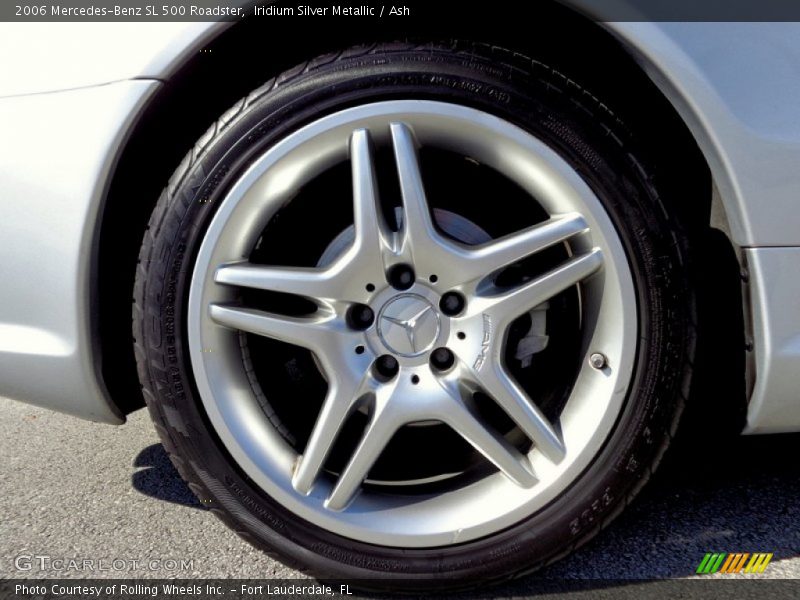Iridium Silver Metallic / Ash 2006 Mercedes-Benz SL 500 Roadster