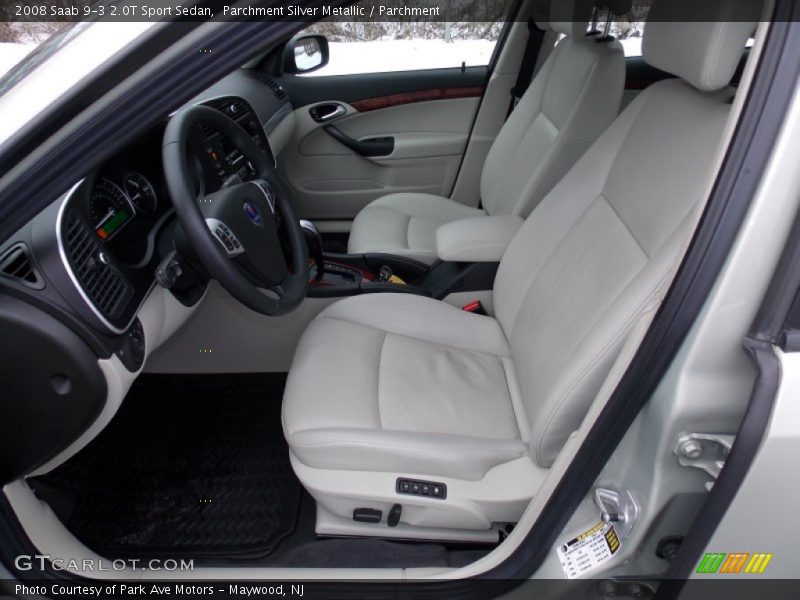 Parchment Silver Metallic / Parchment 2008 Saab 9-3 2.0T Sport Sedan