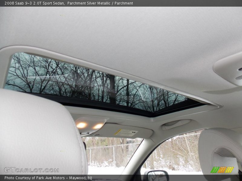 Parchment Silver Metallic / Parchment 2008 Saab 9-3 2.0T Sport Sedan