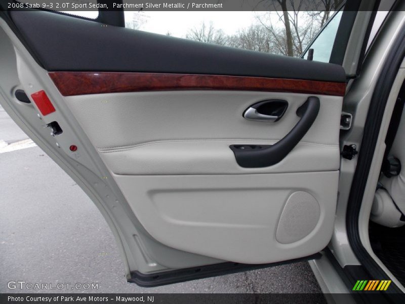Parchment Silver Metallic / Parchment 2008 Saab 9-3 2.0T Sport Sedan