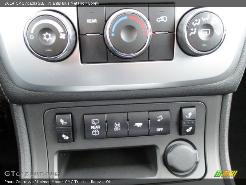 Atlantis Blue Metallic / Ebony 2014 GMC Acadia SLE