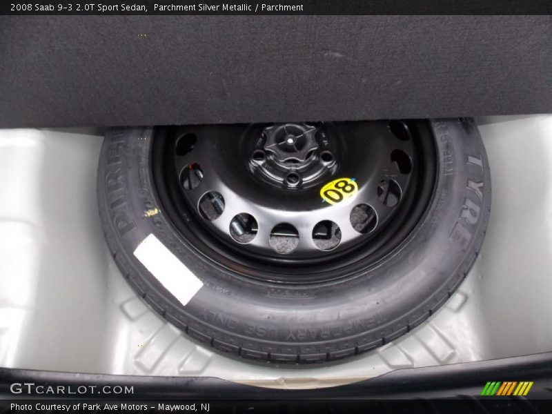 Parchment Silver Metallic / Parchment 2008 Saab 9-3 2.0T Sport Sedan