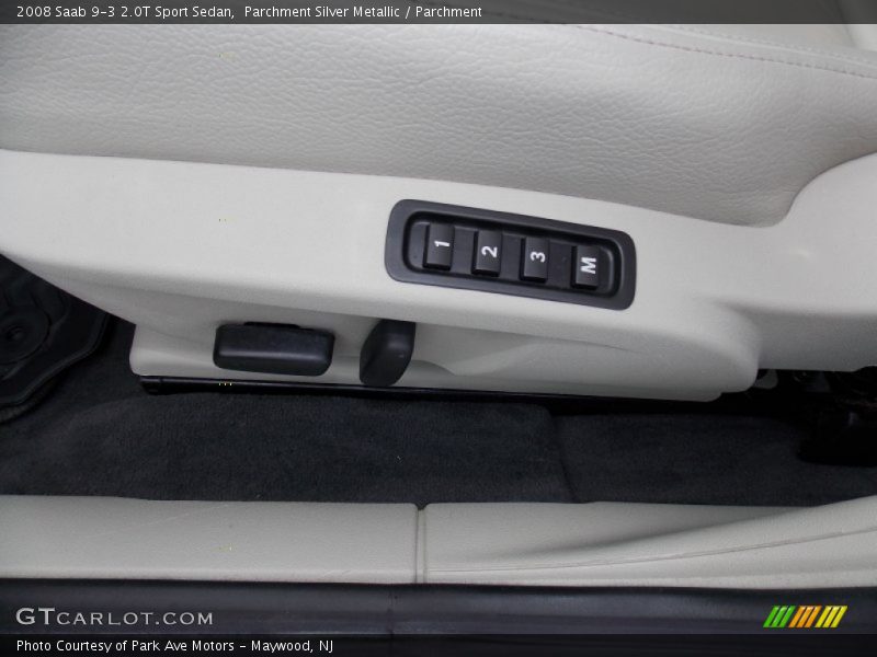 Parchment Silver Metallic / Parchment 2008 Saab 9-3 2.0T Sport Sedan