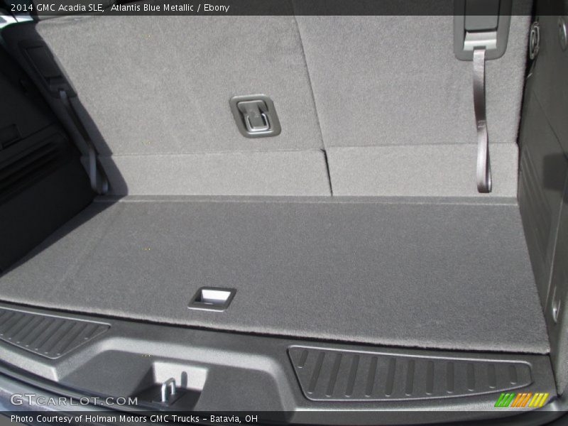 Atlantis Blue Metallic / Ebony 2014 GMC Acadia SLE