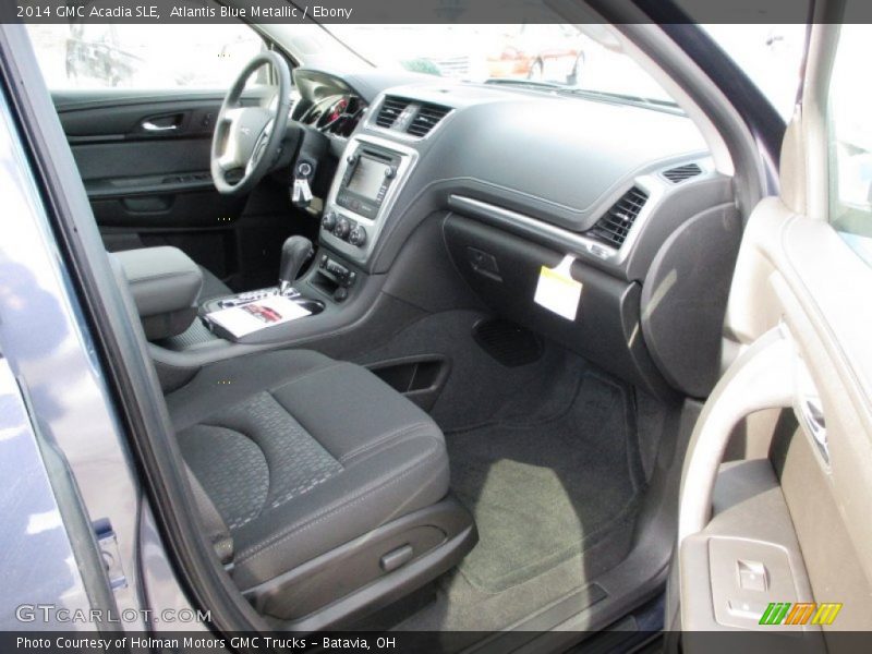 Atlantis Blue Metallic / Ebony 2014 GMC Acadia SLE