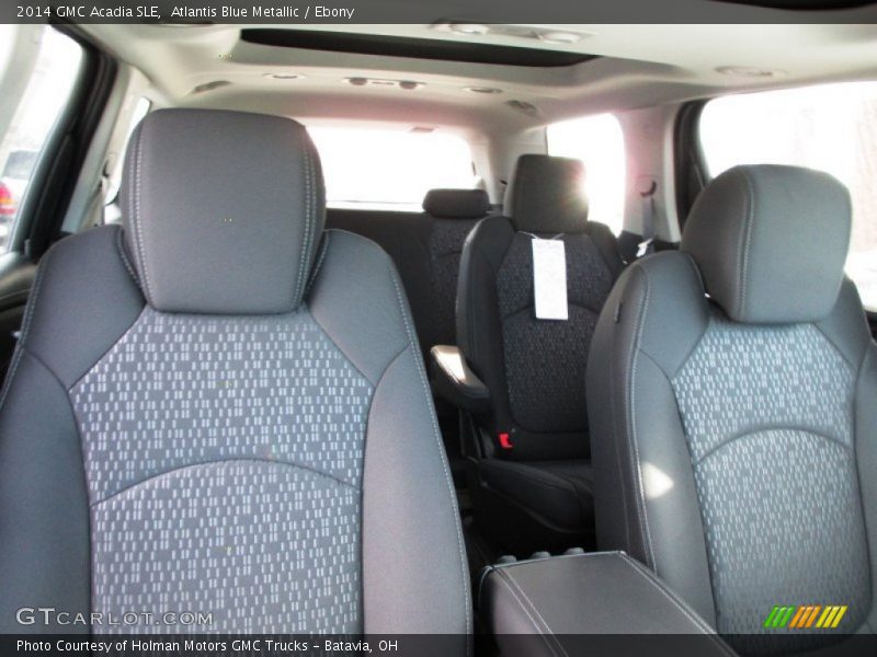 Atlantis Blue Metallic / Ebony 2014 GMC Acadia SLE