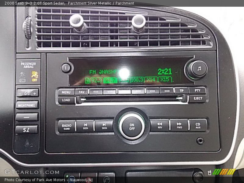 Parchment Silver Metallic / Parchment 2008 Saab 9-3 2.0T Sport Sedan