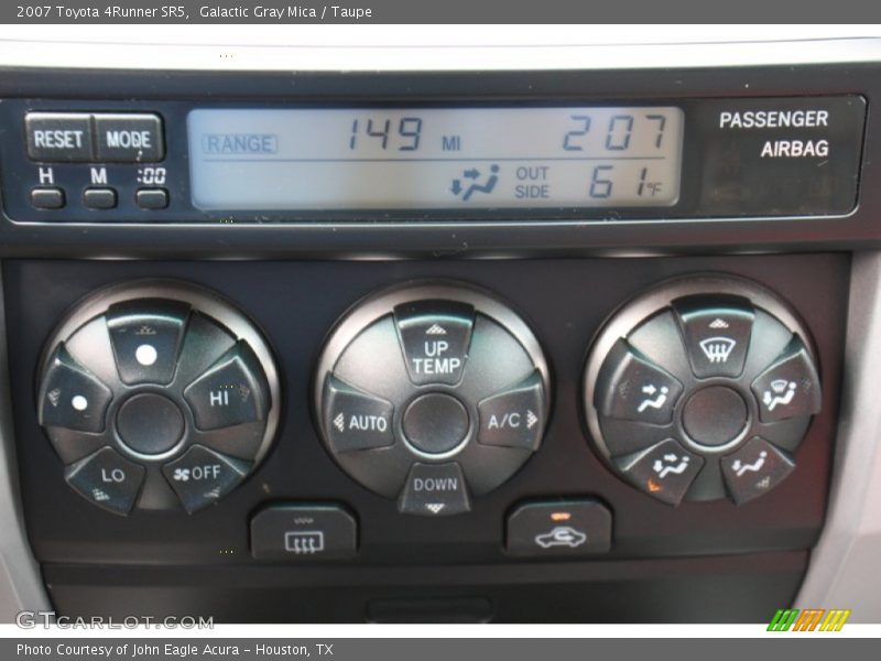 Galactic Gray Mica / Taupe 2007 Toyota 4Runner SR5