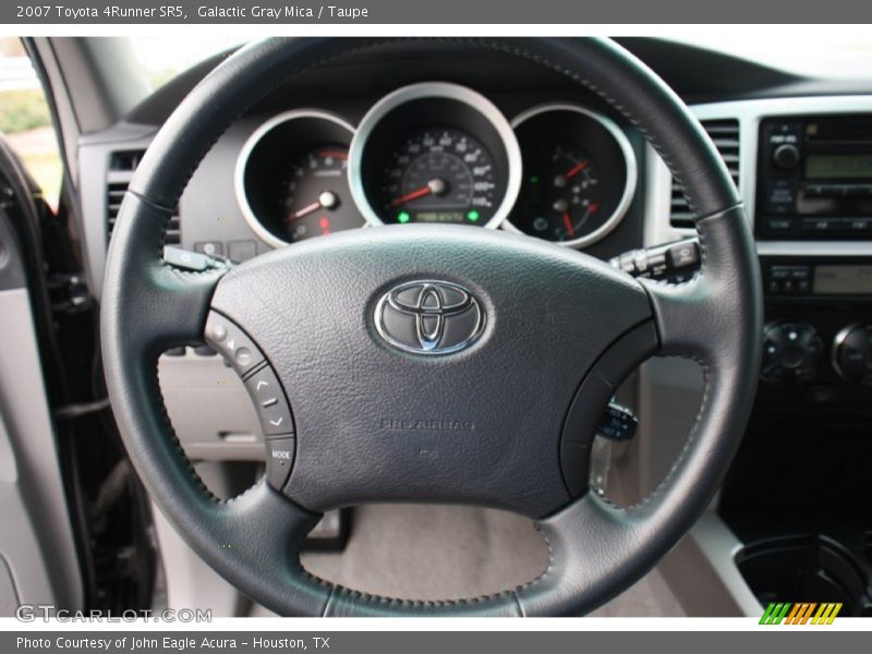 Galactic Gray Mica / Taupe 2007 Toyota 4Runner SR5
