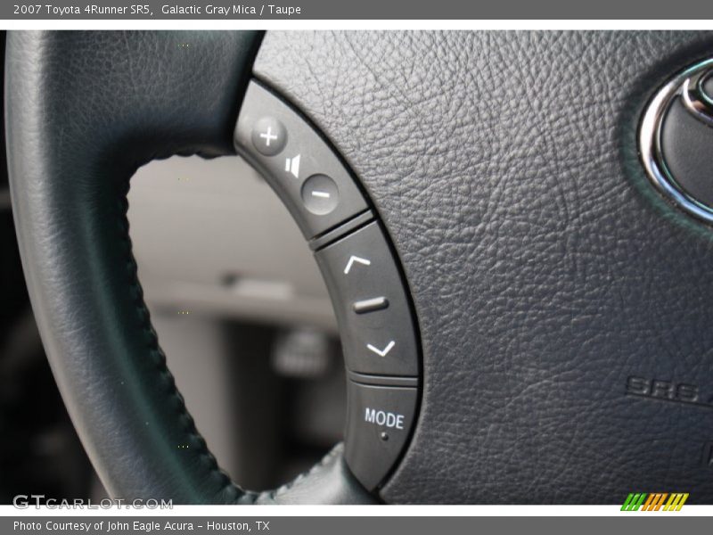 Galactic Gray Mica / Taupe 2007 Toyota 4Runner SR5