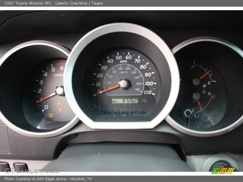 Galactic Gray Mica / Taupe 2007 Toyota 4Runner SR5