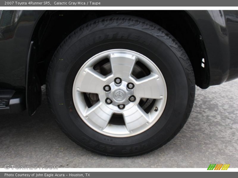 Galactic Gray Mica / Taupe 2007 Toyota 4Runner SR5