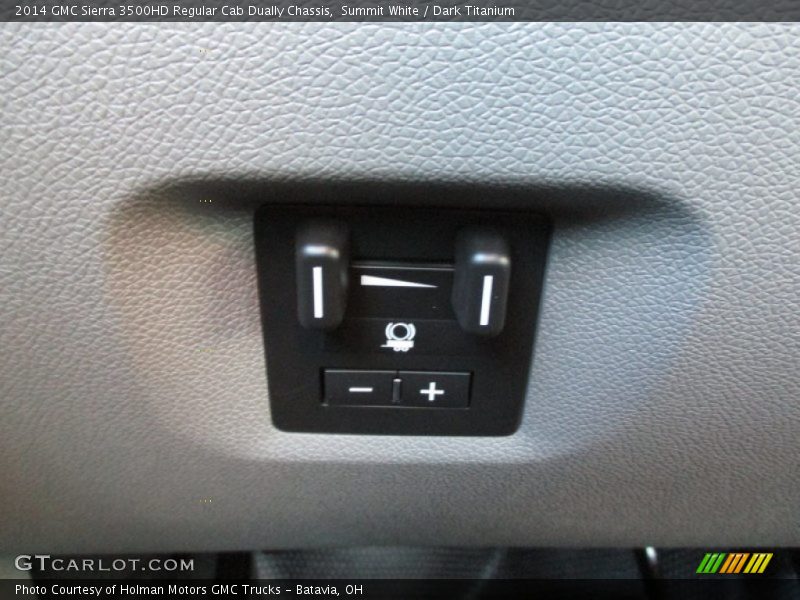 Summit White / Dark Titanium 2014 GMC Sierra 3500HD Regular Cab Dually Chassis