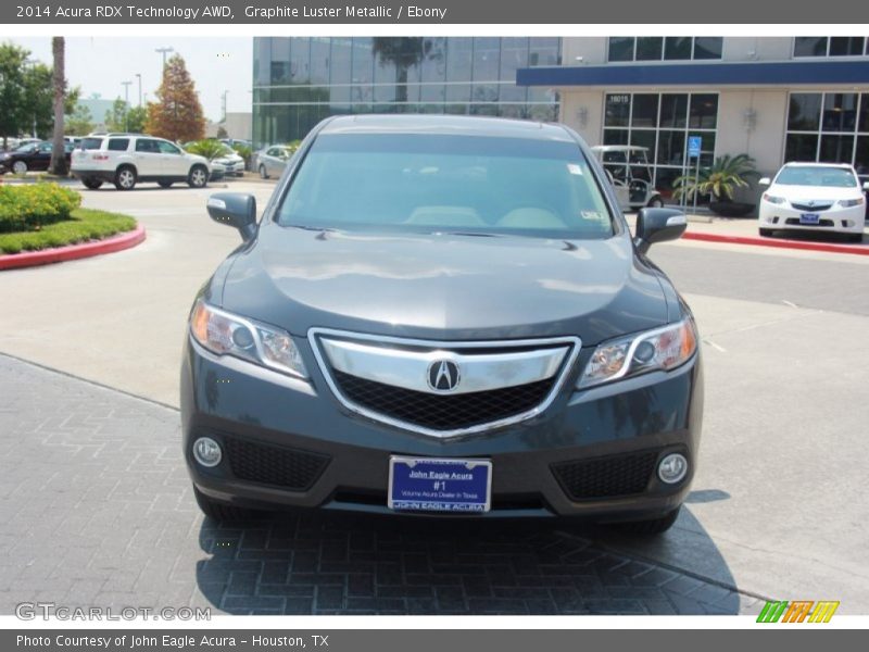 Graphite Luster Metallic / Ebony 2014 Acura RDX Technology AWD