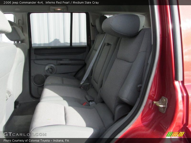 Inferno Red Pearl / Medium Slate Gray 2006 Jeep Commander 4x4