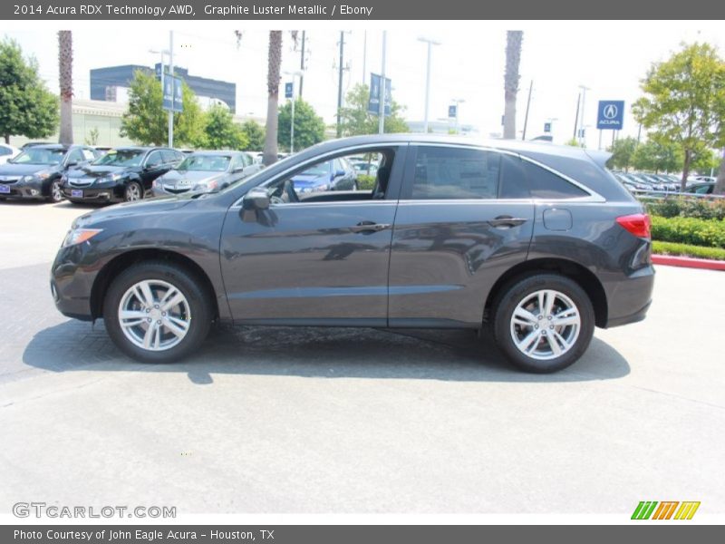 Graphite Luster Metallic / Ebony 2014 Acura RDX Technology AWD