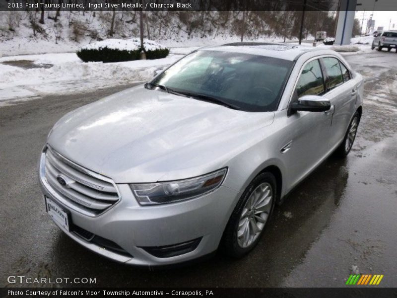 Ingot Silver Metallic / Charcoal Black 2013 Ford Taurus Limited