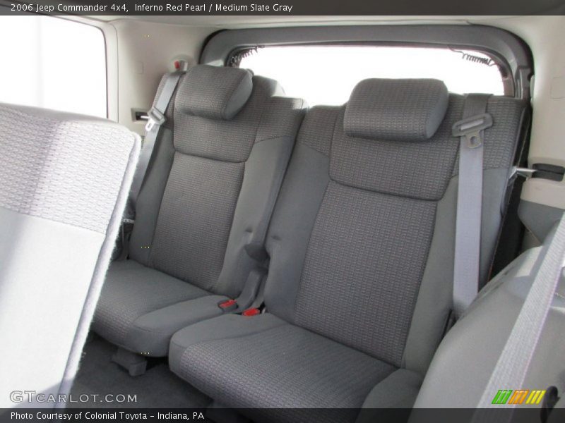 Inferno Red Pearl / Medium Slate Gray 2006 Jeep Commander 4x4