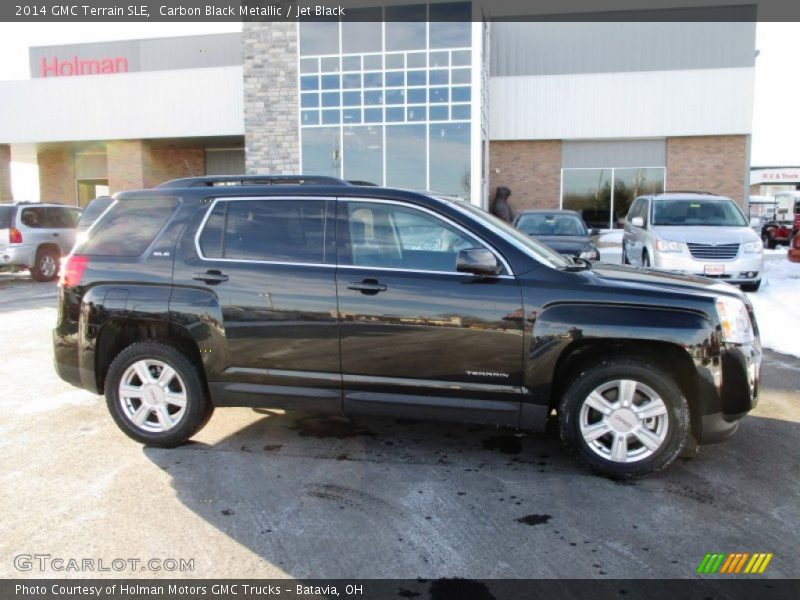Carbon Black Metallic / Jet Black 2014 GMC Terrain SLE