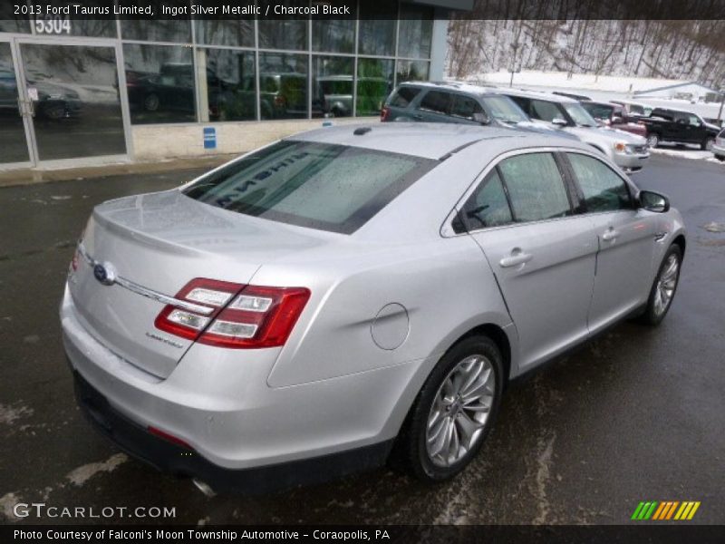 Ingot Silver Metallic / Charcoal Black 2013 Ford Taurus Limited