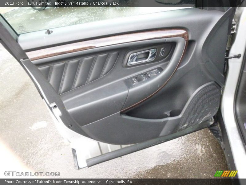 Ingot Silver Metallic / Charcoal Black 2013 Ford Taurus Limited