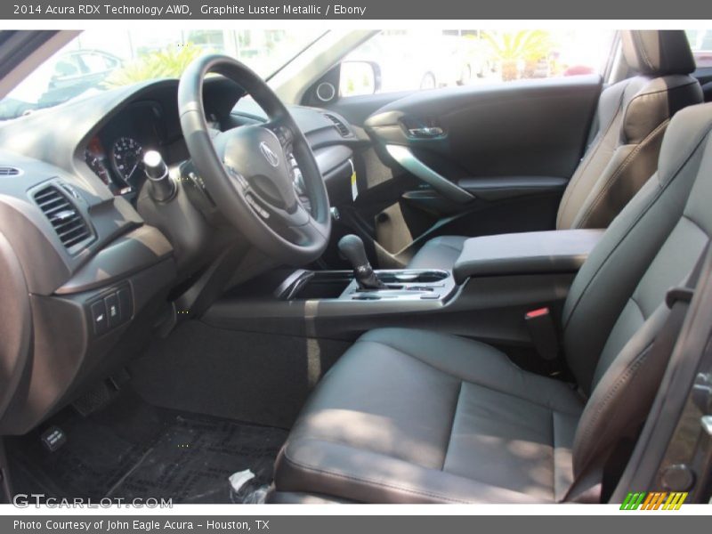 Front Seat of 2014 RDX Technology AWD