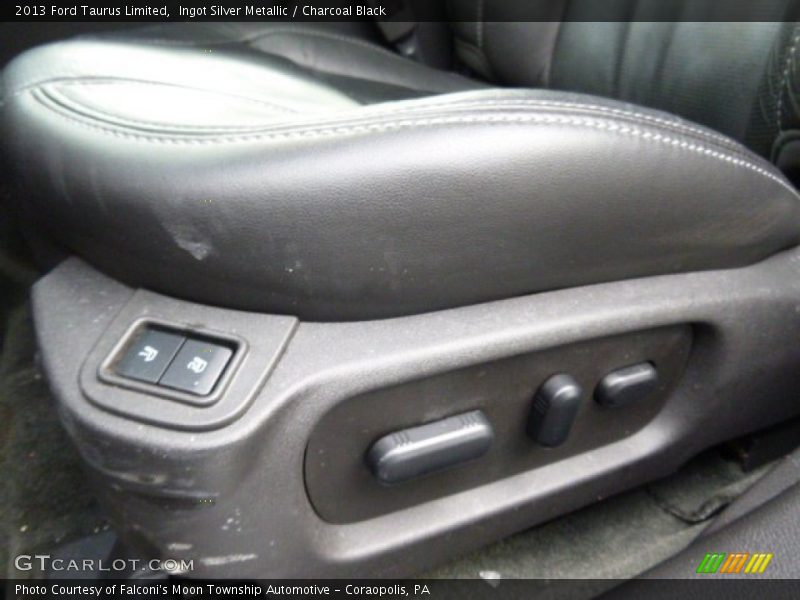 Ingot Silver Metallic / Charcoal Black 2013 Ford Taurus Limited
