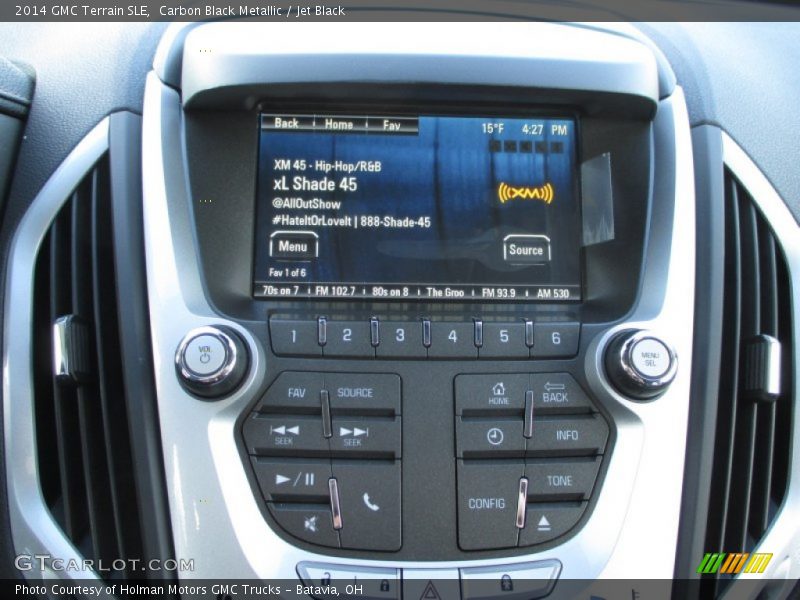 Carbon Black Metallic / Jet Black 2014 GMC Terrain SLE