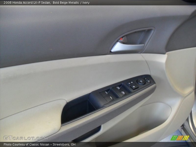 Bold Beige Metallic / Ivory 2008 Honda Accord LX-P Sedan