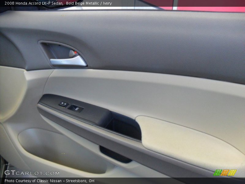 Bold Beige Metallic / Ivory 2008 Honda Accord LX-P Sedan