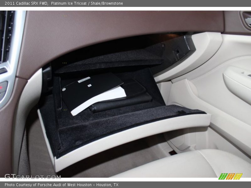 Platinum Ice Tricoat / Shale/Brownstone 2011 Cadillac SRX FWD