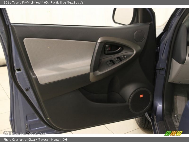 Pacific Blue Metallic / Ash 2011 Toyota RAV4 Limited 4WD