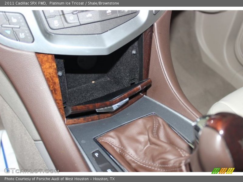 Platinum Ice Tricoat / Shale/Brownstone 2011 Cadillac SRX FWD
