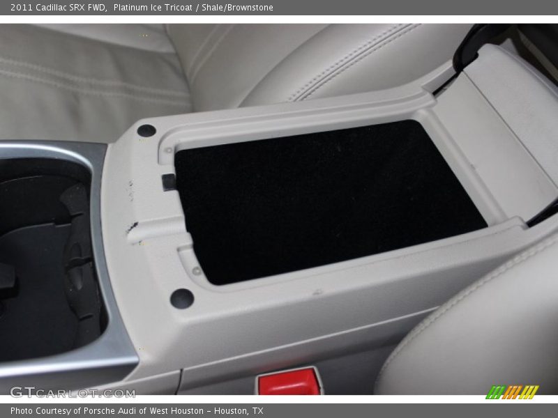 Platinum Ice Tricoat / Shale/Brownstone 2011 Cadillac SRX FWD