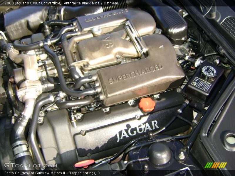 Anthracite Black Mica / Oatmeal 2000 Jaguar XK XKR Convertible
