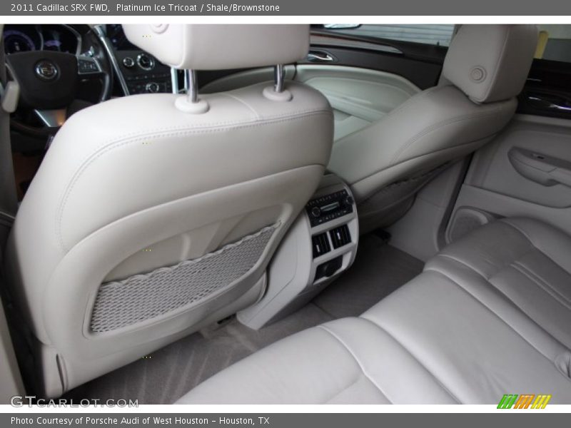Platinum Ice Tricoat / Shale/Brownstone 2011 Cadillac SRX FWD