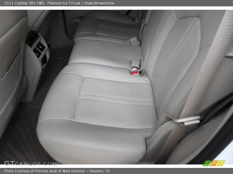 Platinum Ice Tricoat / Shale/Brownstone 2011 Cadillac SRX FWD