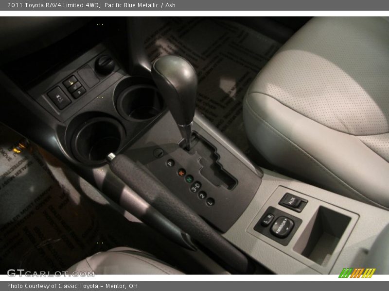 Pacific Blue Metallic / Ash 2011 Toyota RAV4 Limited 4WD