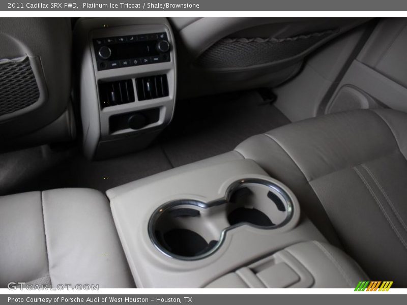 Platinum Ice Tricoat / Shale/Brownstone 2011 Cadillac SRX FWD