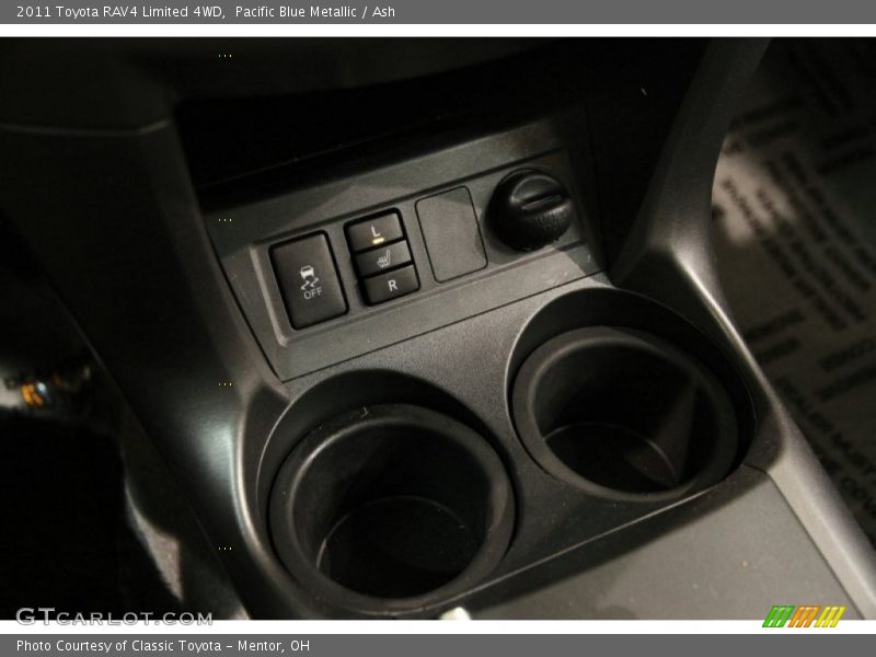 Pacific Blue Metallic / Ash 2011 Toyota RAV4 Limited 4WD