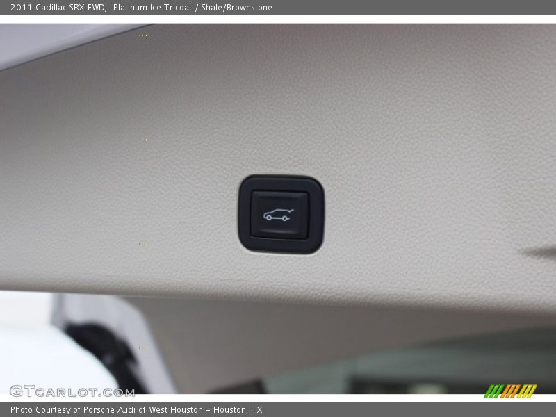 Platinum Ice Tricoat / Shale/Brownstone 2011 Cadillac SRX FWD