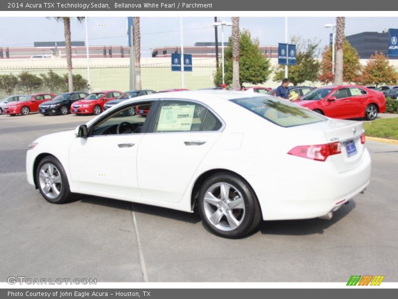 Bellanova White Pearl / Parchment 2014 Acura TSX Technology Sedan