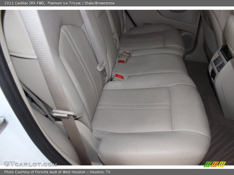 Platinum Ice Tricoat / Shale/Brownstone 2011 Cadillac SRX FWD