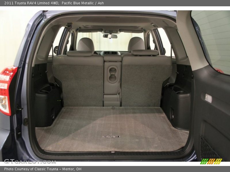 Pacific Blue Metallic / Ash 2011 Toyota RAV4 Limited 4WD