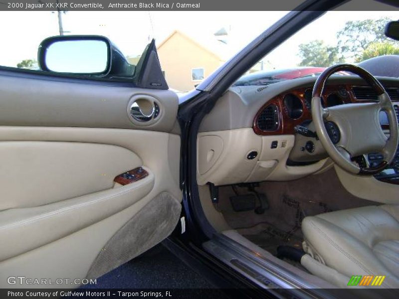 Anthracite Black Mica / Oatmeal 2000 Jaguar XK XKR Convertible
