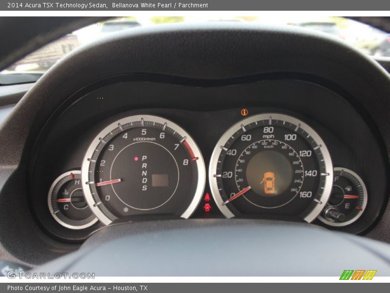  2014 TSX Technology Sedan Technology Sedan Gauges